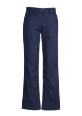 Womens Plain Utility Pant Navy 